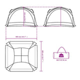 Party Tent Green Waterproof 94370