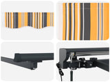 Electric Retractable Awning 4.5 x 3 m Polyester with PU coating 3422084