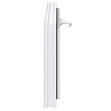 Basement Window RISOR 80x40 cm Tilt 3 Glazing White 4108378