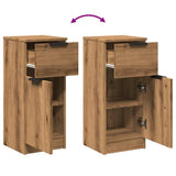Sideboards 2 pcs Artisan Oak 30x30x70 cm Engineered Wood 856954