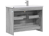 Bathroom Furniture Set Grey Sonoma 81 x 40 x 84.5 cm 3404379