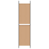 6-Panel Room Divider Beige 300 x 200 cm Fabric 42039222