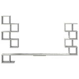Wall-Mounted TV Shelf Concrete Grey 160 x 15 x 94 cm 8012311
