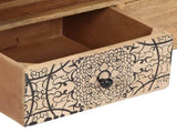 TV Cabinet 140x30x40 cm Solid Mango Wood 249856