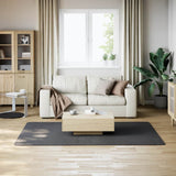 Washable Rug Soft Shaggy 160x230 cm Anti Slip Anthracite 342190