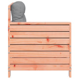 Garden Armrest Sofa with Cushion Solid Wood Douglas 844923