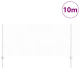 Welded Wire Fence 10 x 1 m Hot-Dip Galvanised Steel 3336965