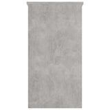 Desk Concrete Grey 80x40x75 cm Engineered Wood 801359
