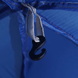 Pool Tent with Removable Fly & Mesh Walls Azure Blue 612x612 cm 4100637