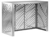Air Conditioner Cover Silver 110 x 50 x 105 cm Galvanised Steel 8014120