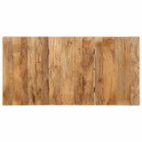 Dining Table 160x80x75 cm Solid Wood Mango 373610