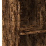 Highboard Smoked Oak 40x41x124 cm Engineered Wood 846387
