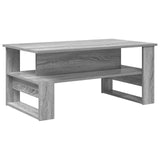 Coffee Table Grey Sonoma 90 x 50 x 40 cm Engineered Wood 8000217