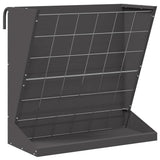 Hay Feeder Black 71 x 33 x 70 cm Cold-Rolled Steel 874630