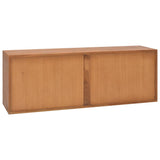 TV Cabinet 110x30x40 cm Solid Teak Wood 326119