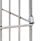 Gabion Faucet Silver 25 x 25 x 100 cm Stainless Steel 42013414