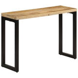 Console Table 110x35x76 cm Solid Rough Wood Mango 353909