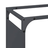 Firewood Rack Anthracite 90x28x65 cm Cold-rolled steel 864205