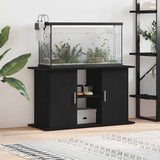 Aquarium Stand Black Oak 101x41x58 cm Engineered Wood 862153
