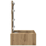 Dressing Table Brown 60 x 40 x 70 cm Engineered Wood 865225