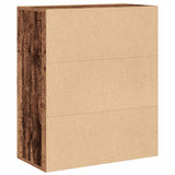 Book Cabinet Old Wood 60x30x71.5 cm Engineered Wood 860317