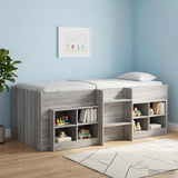 Kids'High Bed Frame 2 pcs Grey Sonoma 193 x 96.1 x 68.5 cm 3422592