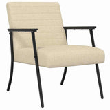 Armchair Cream 59 x 75 x 78 cm Fabric 42017676