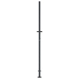 Garden Gate Anthracite 100x200 cm Steel Grass Design 153171