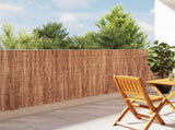 Bark Fence Brown 400 x 125cm Bark 42006508