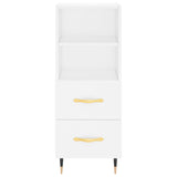 Sideboard White 34.5x34x90 cm Engineered Wood 828644