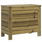 ZNTS 10 Piece Garden Sofa Set Impregnated Wood Pine 3250683