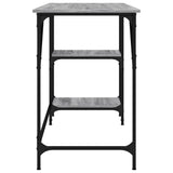 Desk Grey Sonoma 120x50x75 cm Metal and Engineered Wood 845324