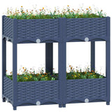 Raised Bed 80x40x71 cm Polypropylene 310406