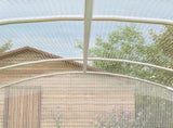 Polytunnel Greenhouse Walk-in Grow House with UV-resistant PE Cover, Door and Galvanised Steel T3398P325196