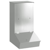 Pig Feeder Silver 55 x 38 x 76 cm Galvanised Steel 874638