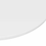 Table Top High gloss white 70 x 1.5 cm Engineered Wood 880415