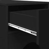 Cat House Black 72 x 42.5 x 70 cm Engineered Wood 8000681