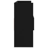 Sideboard Black Engineered wood Medium Sideboard Rectangular 808378