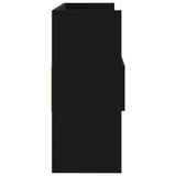 ZNTS Sideboard Black 105x30x70 cm Engineered Wood 808378