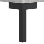 Highboard Concrete Grey 69.5x32.5x180 cm Engineered Wood 3189577