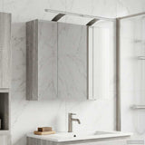 Bathroom Mirror Cabinet Grey Sonoma 60 x 14.5 x 50 cm 889084