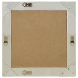 Wall Mirror Baroque Style 50x50 cm Silver 320314