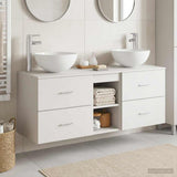 Bathroom Cabinet Set 3 pcs White 49.5 x 41 x 64.5 cm 3405803