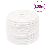 Boat Rope Full White 12 mm 100 m Polypropylene 152566