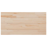 Table Top 100x50x2.5 cm Rectangular Solid Wood Pine 847431