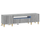 LED TV Cabinet Grey Sonoma Engineered Wood 896691