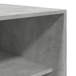 Wardrobe Concrete Grey 80x50x200 cm Engineered Wood 3307795