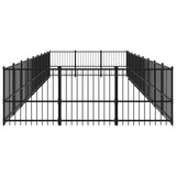 Outdoor Dog Kennel Steel 25.4 m 3124622