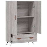 Highboard Grey Sonoma 69.5x31x115 cm Engineered Wood 828210