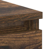 Desk Smoked Oak 90x45x76 cm Engineered Wood 815507
